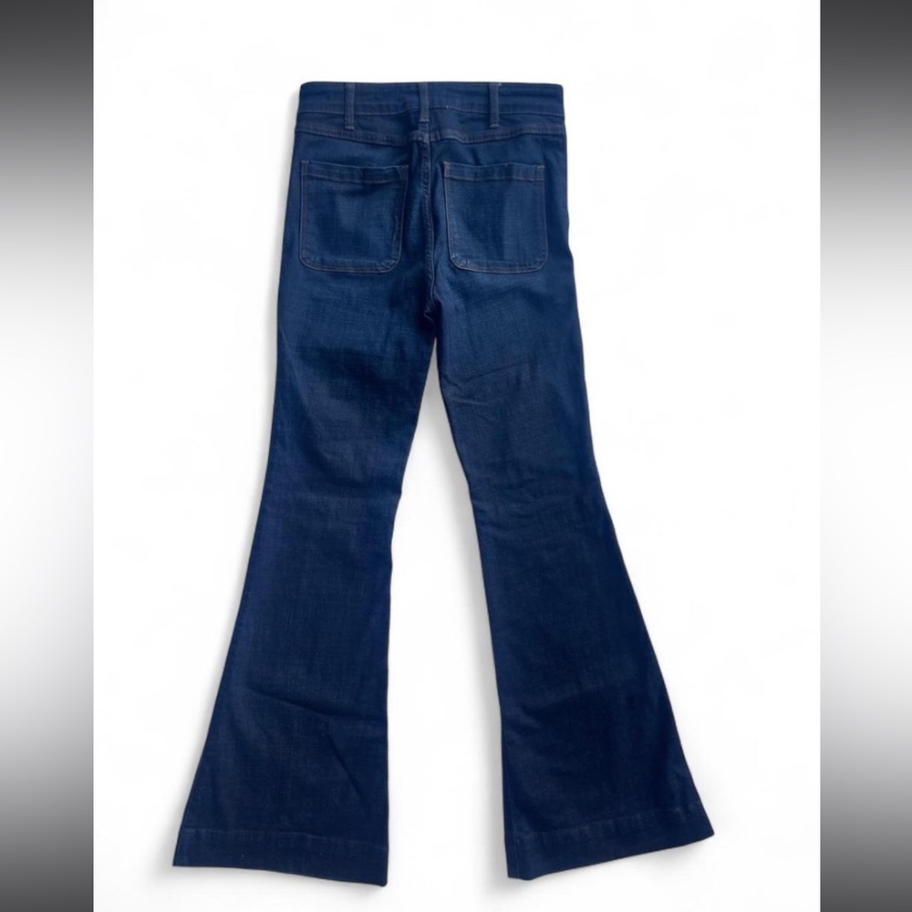Abercombie & Fitch Dark Wash Flare Jeans Size 25 - Picture 2 of 5